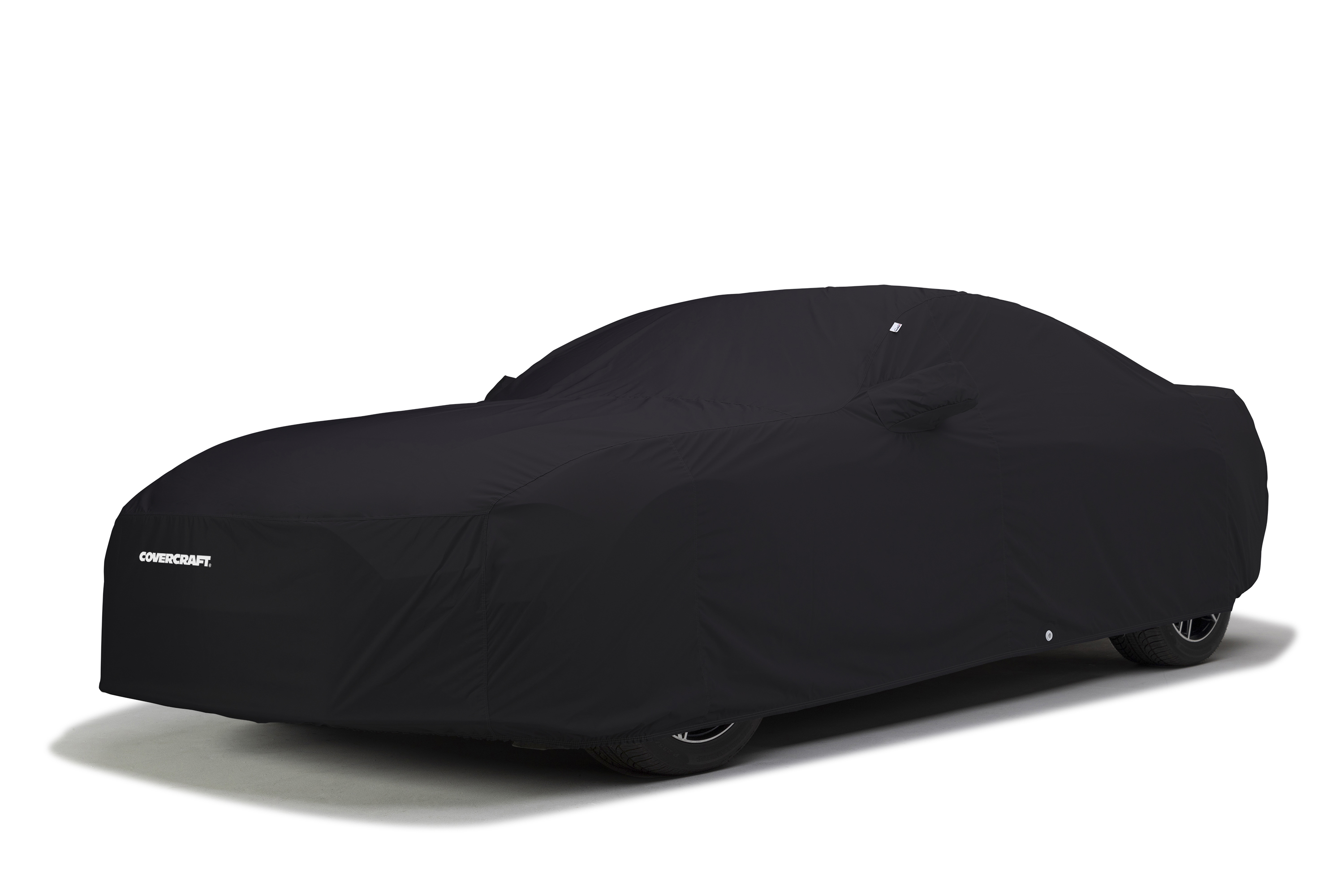 C8 2020-2024 Chevrolet Corvette Stingray WeatherShield HP Car Cover W/O  Spoiler W/2 Mirror Pockets Black Covercraft