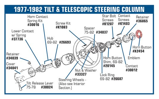 1965-1982 Chevrolet Corvette Star Bolt Retaining Screws. - CA diagram