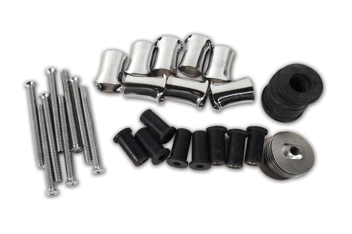 thumbnail image 2 of Stainless Steel Parking Brake Hardware Kit – Both Sides – For 1968-1982 Corvette C3 2 of 6