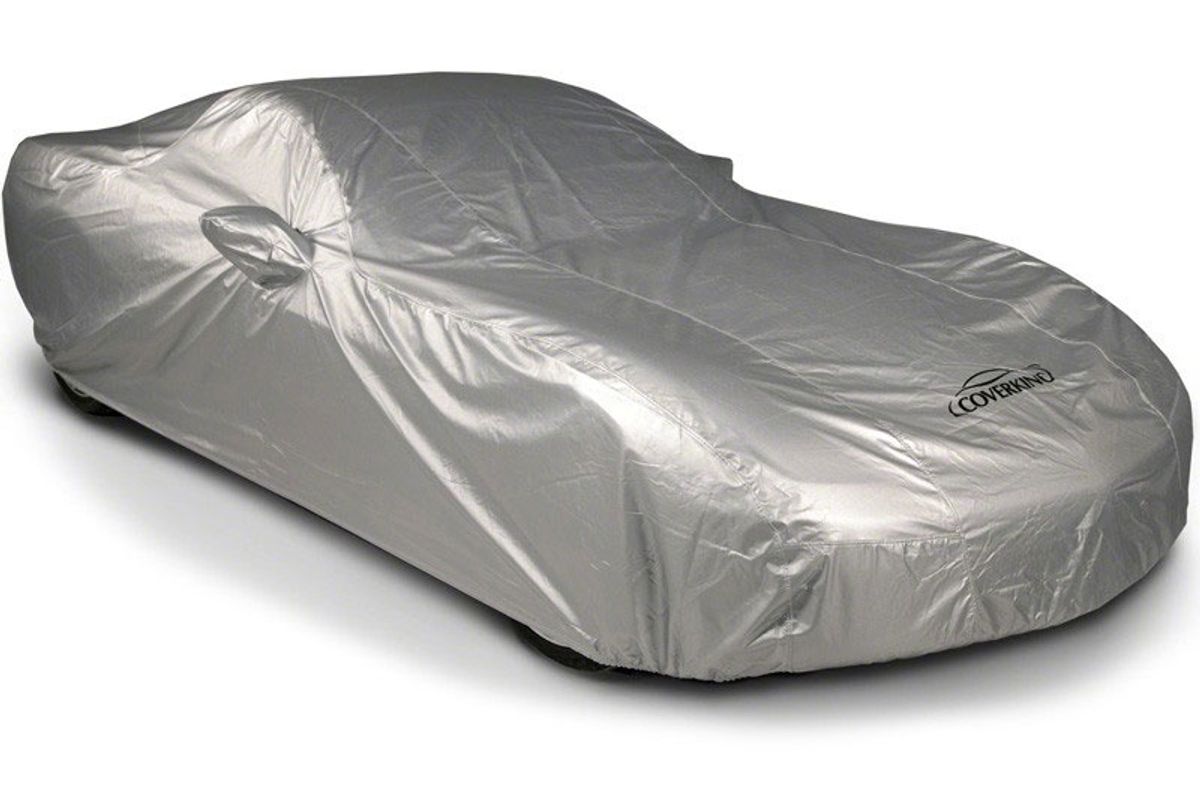 Custom Fit Car Cover For 2001-2004 Chevy Corvette C5 – Black – Waterproof