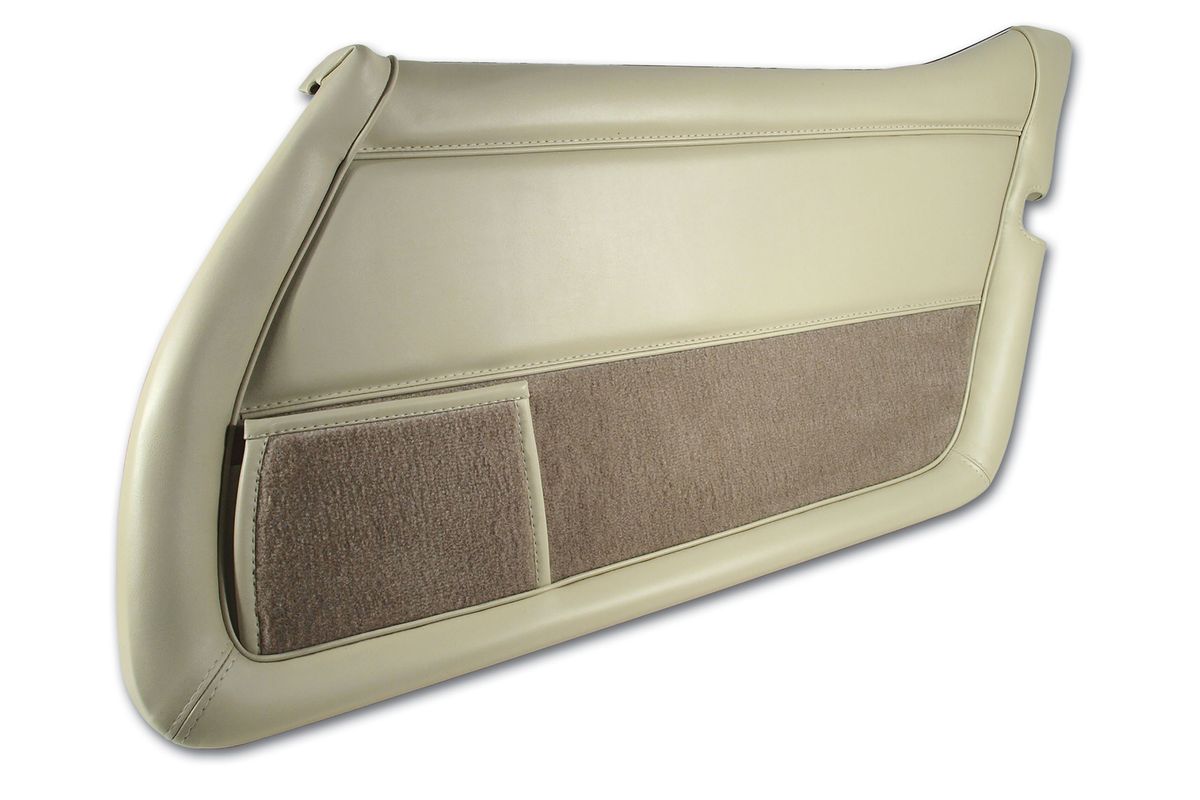 1978-1981 Corvette Leather Door Panel Dark Blue RH - CA main image 0