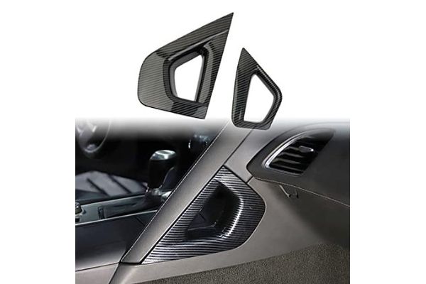 C7 Corvette Door Sill Protectors With Logos P 8991
