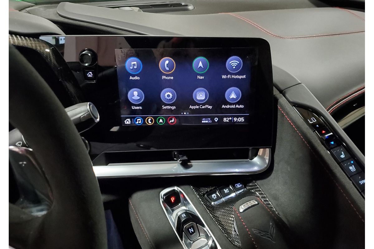 C8 2020-2023 Chevrolet Corvette Lamin-X Navigation Touch Screen