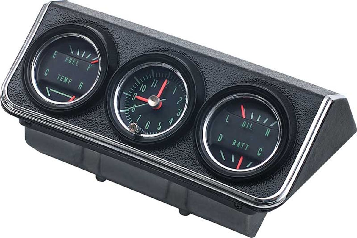 1967 Camaro Dash Instrument Cluster Gauges Set, RTX : Speedometer,  Tachometer, Oil Pressure, Water Temp, Voltmeter and Fuel