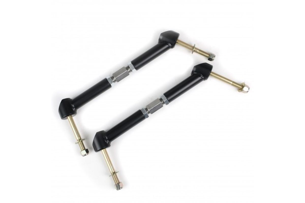 Southside Machine Adjustable Rear Trailing Arm Braces For 1968-1972 Chevelle & GM A-Body – Black Powdercoat