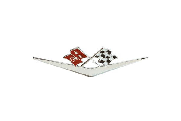 Vintage 1967 Chevrolet El Camino Tailgate Emblem – New Trim Parts Reproduction (PN 4835)