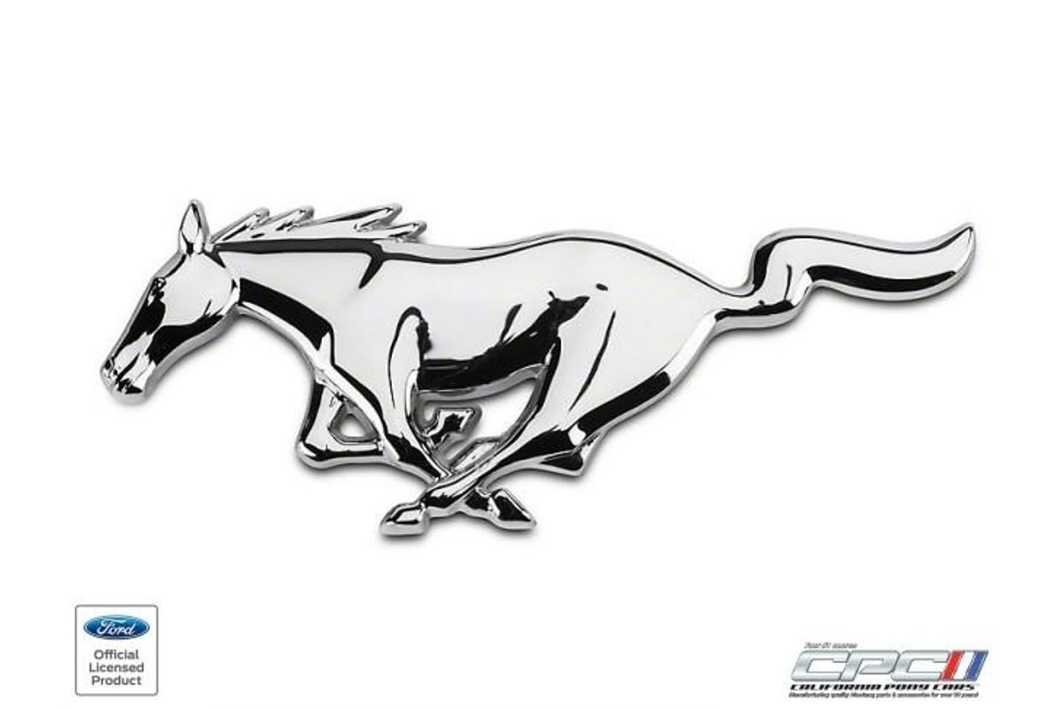 ford mustang horse drawing