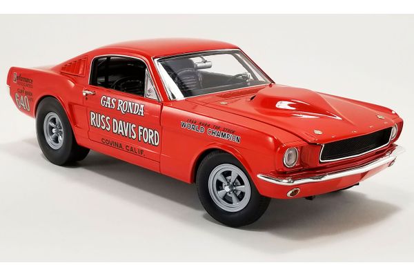 First Generation 1969 Ford Mustang 1:18 Scale Boss 429 Prototype - Black  With Gold Stripes - Acme Trading Co.