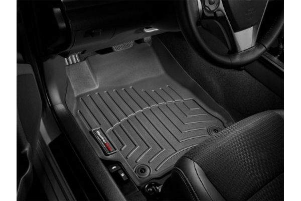  Car Floor Mats for Ford Mustang Coupe 1967-1973 Full Coverage  All Weather Protection Leather Auto Floor Liner Carpet Set Accessories  Black Yellow : Automotive