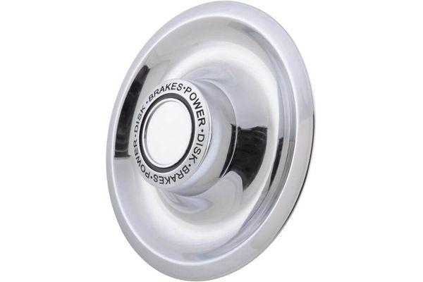 KPI C3 Corvette Wheel Center Cap – 1976-1979, OEM 470075, Matte Black Plastic, Restoration