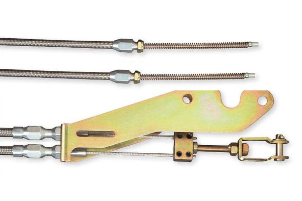 thumbnail image 2 of 1968-72 Chevelle El Camino Parking Brake Cable Kit - T400 Transmission 2 of 2