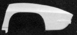 C2 1963-1967 Chevrolet Corvette Rear Quarter Panel. LH - American Custom Industries