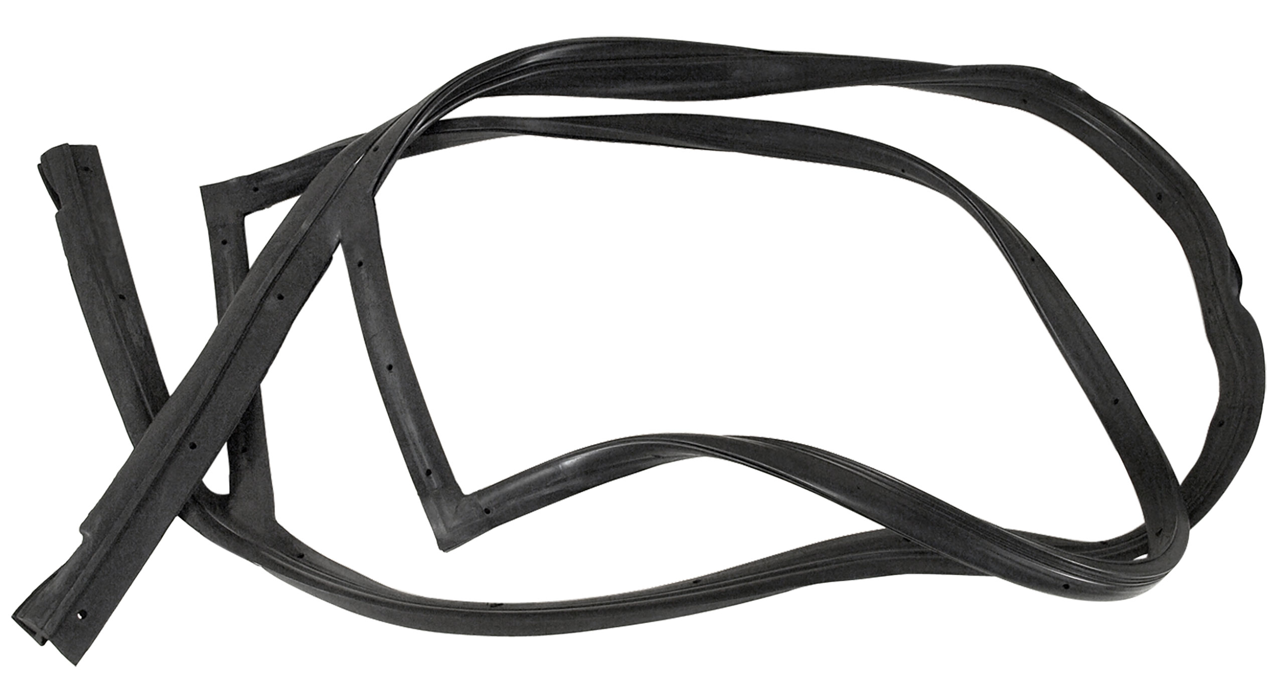 C1 1961-1962 Chevrolet Corvette Weatherstrip. Hardtop Rear Correct - Auto Accessories of America