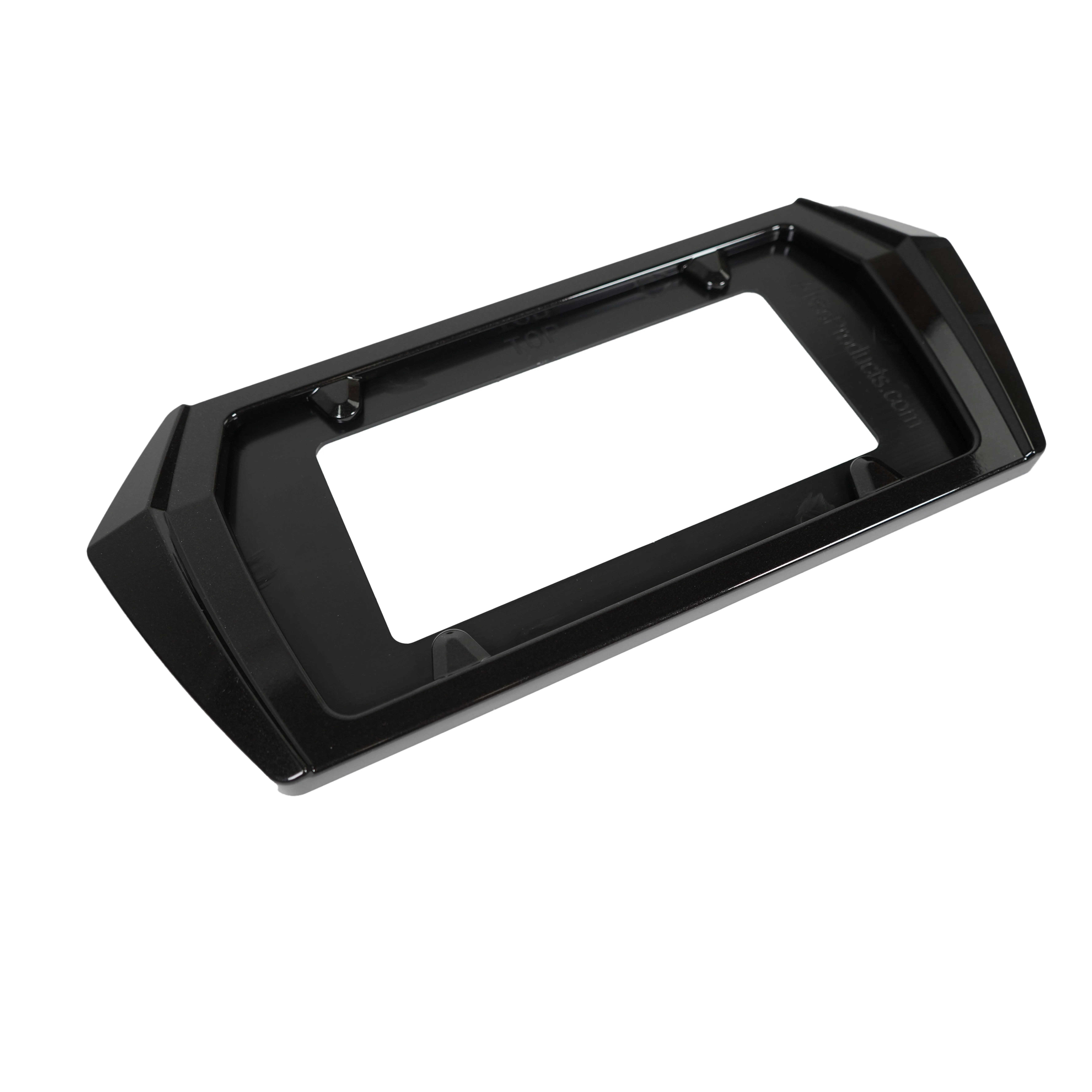 C8 2020-2024 Chevrolet Corvette Rear License Plate Frame Boomerang - Choose Color - Auto Accessories Of America