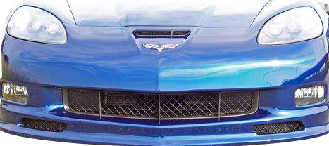 C6 2005-2013 Chevrolet Corvette Stock Front Grille Insert - General Motors