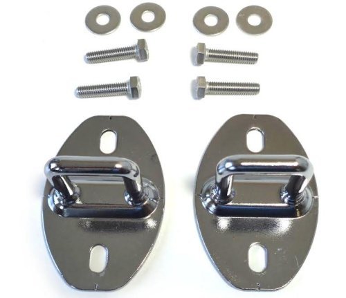 C7 2014-2019 Chevrolet Corvette Chrome Plated Factory Replacement Hood Latches - Auto Accessories Of America