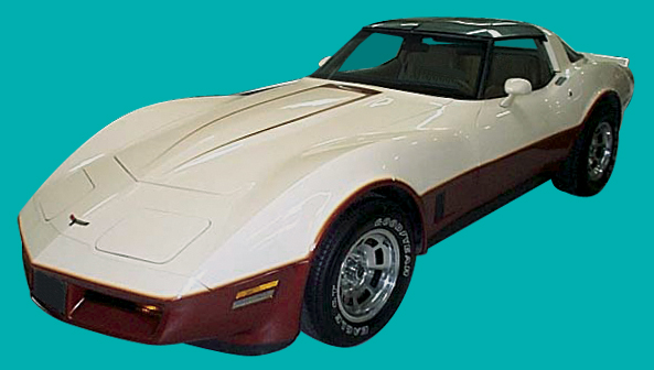 C3 1981-1982 Chevrolet Corvette Two Tone Paint Stripe Kit - Gray - Auto  Accessories of America