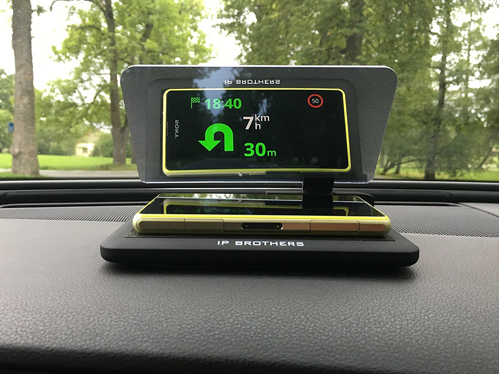 1953-2023 Chevrolet Corvette Dash HUD Display - GPS Navigation Image Reflector - Auto Accessories Of America