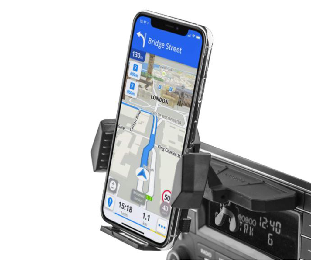 1953-2023 Chevrolet Corvette CD Slot Mounted Phone Holder - Auto Accessories Of America
