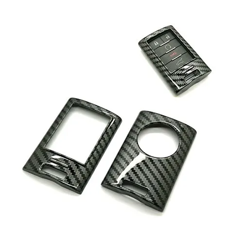 C7 2014-2019 Chevrolet Corvette Hydro Carbon Fiber Key Fob Hard Cover Case - Auto Accessories Of America