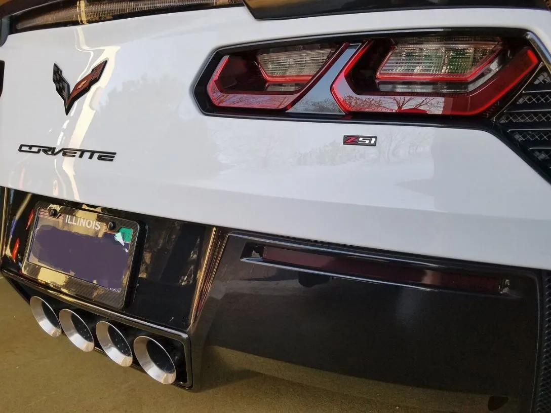 C7 2014-2019 Chevrolet Corvette Z51 Badge Decal - Auto Accessories Of America