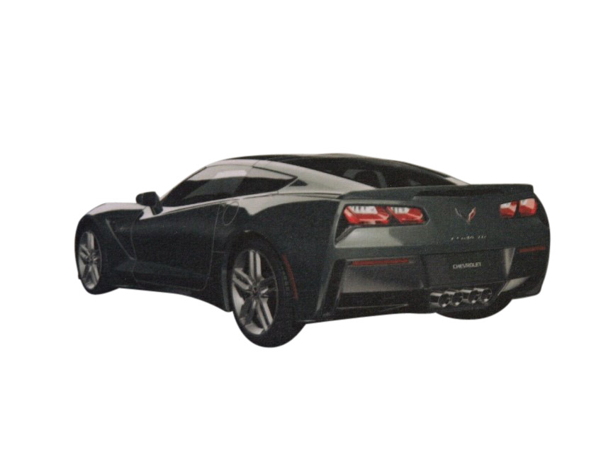C7 2014-2019 Chevrolet Corvette Gray Computer Mouse Pad - Auto Accessories Of America