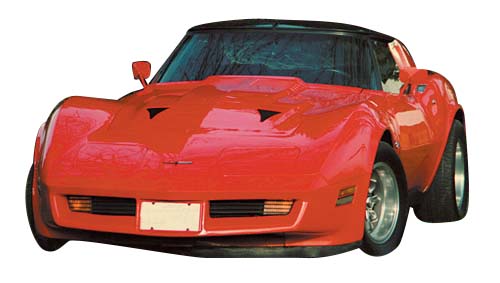 C3 1973-1974 Chevrolet Corvette Custom 1980-1982 Style Front Bumpers ...