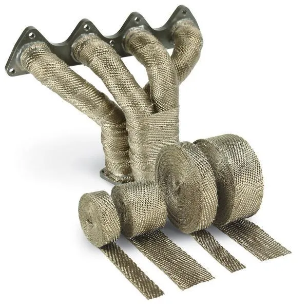 1953-2023 Chevrolet Corvette Titanium Exhaust Wrap W/LR Technology - Choose Size - Design Engineering Inc.