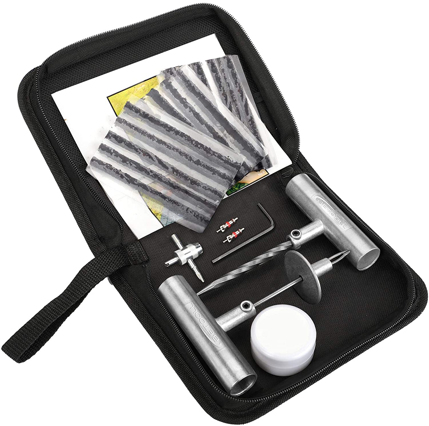 1953-2026 Chevrolet Corvette Flat Tire Puncture Repair Kit - 22pcs - Auto Accessories Of America