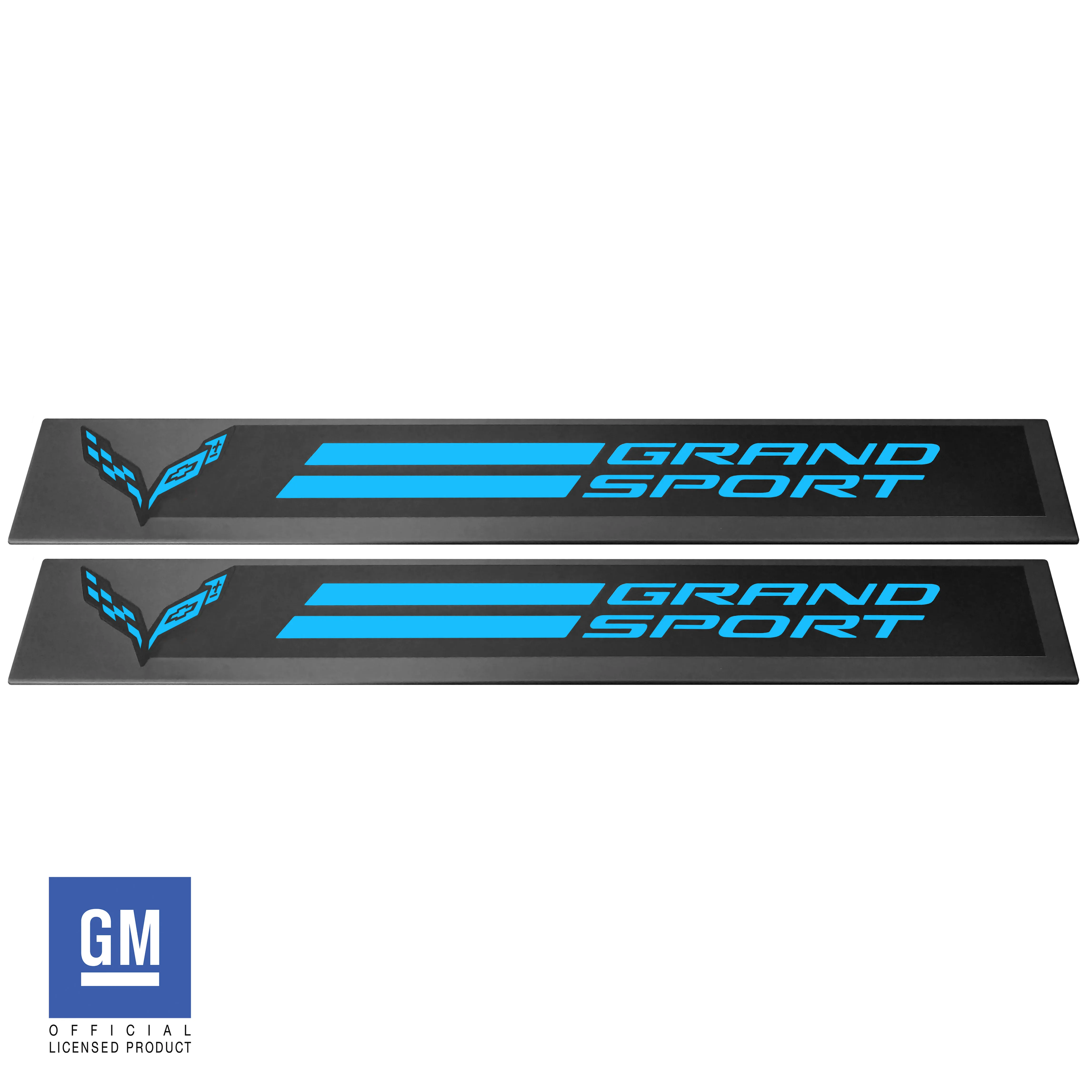 C7 2014-2019 Chevrolet Corvette Grand Sport Door Sill Vinyl Overlay Decals - Choose Color - CA