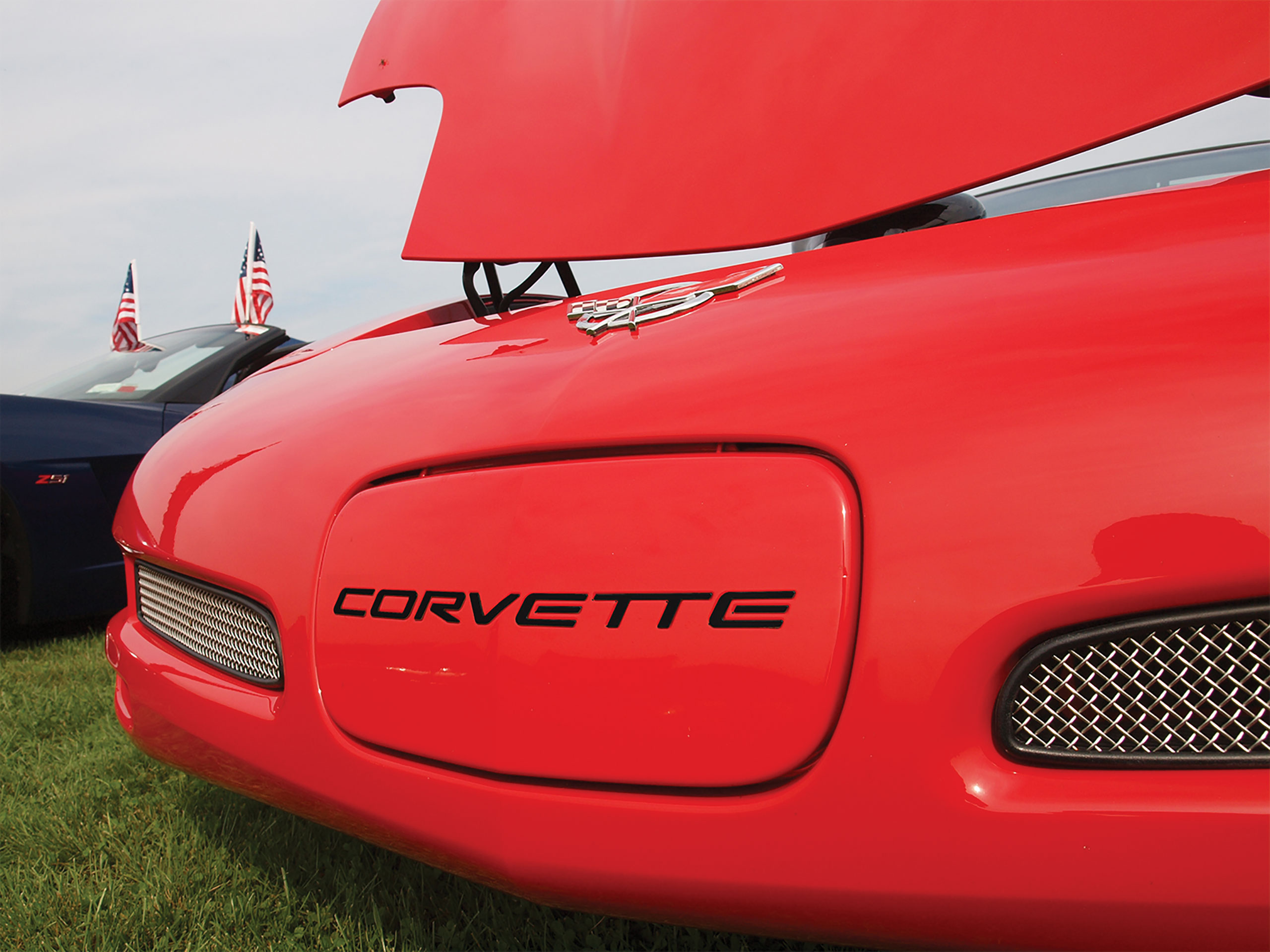 C5 1997-2004 Chevrolet Front & Rear Corvette Lettering Kit - Acrylic - Choose Color - CA