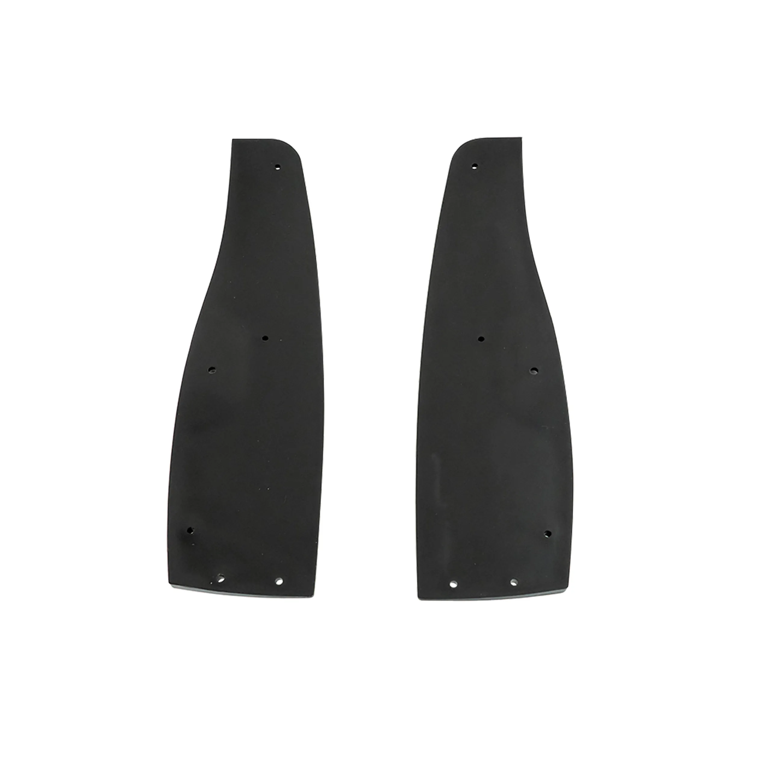C6 2005-2013 Chevrolet Corvette ZR1 Style Rear Mudflaps - Unpainted - Base Model - EOS