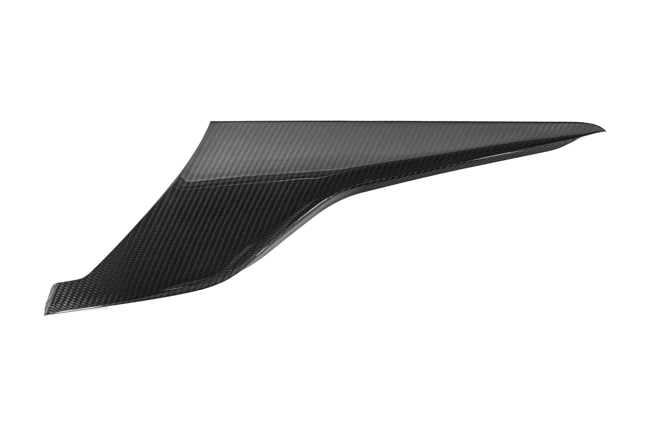 C8 2020-2026 Chevrolet Corvette Carbon Fiber Center Console Side Upper Trim Vent Cover - EOS