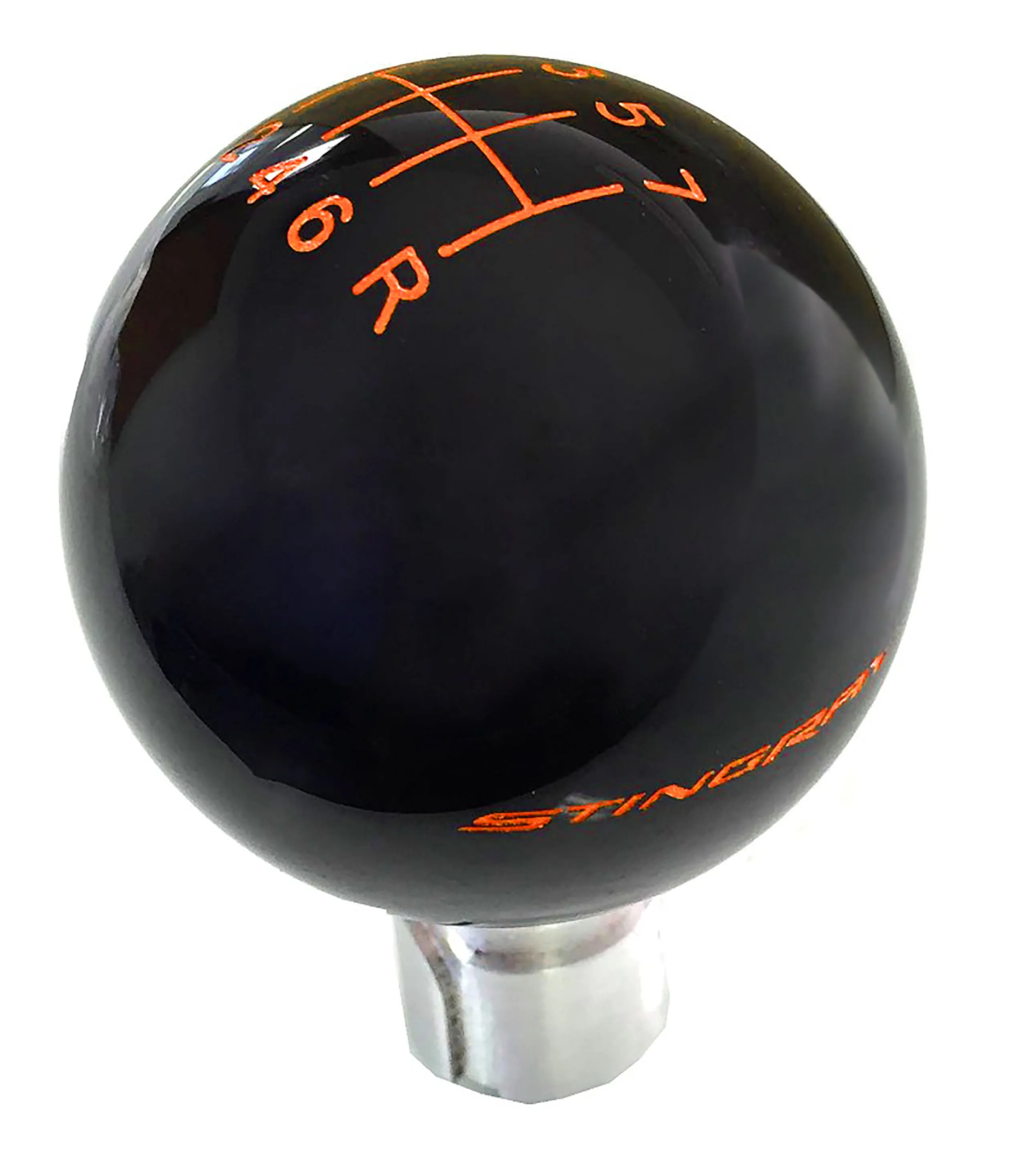 C7 2014-2019 Chevrolet Corvette Shift Knob w/Shift Pattern & Side Stingray Script - Choose Color - Auto Accessories Of America