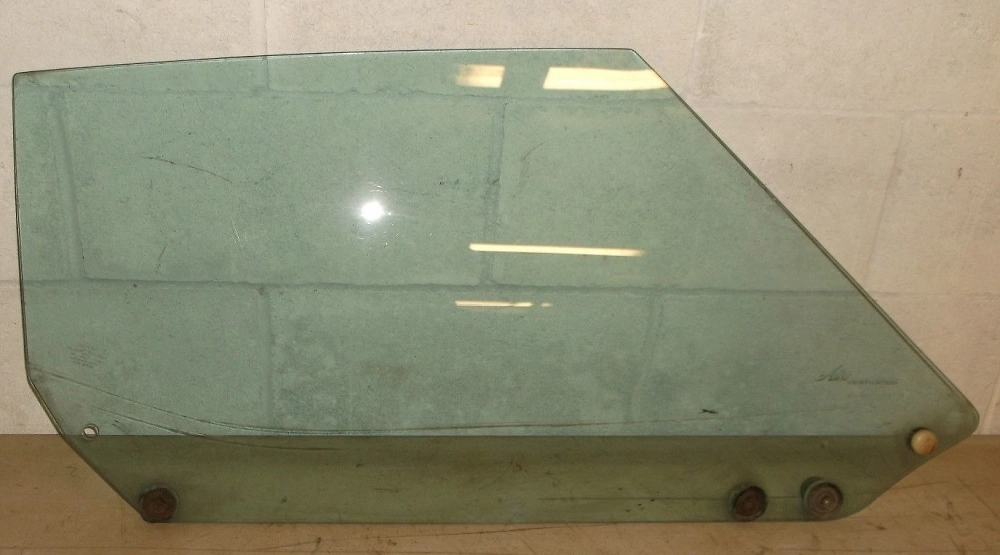 C3 1969-1974 Chevrolet Corvette Coupe Door Glass - Green Tint, RH - 69L-On - CA