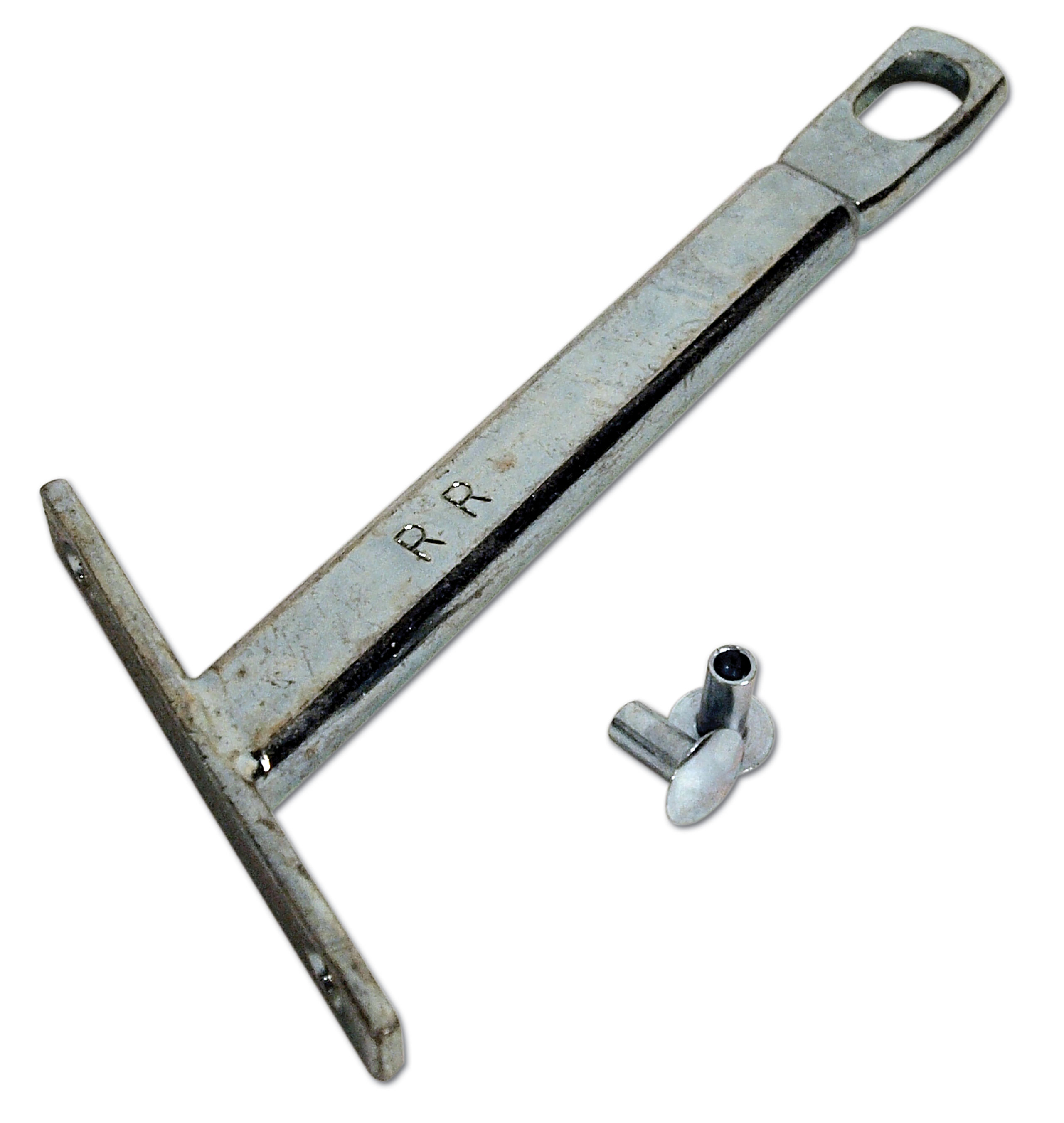 C2 1963-1967 Chevrolet Corvette Vent Window Frame T-Post. Convertible RH - Auto Accessories of America