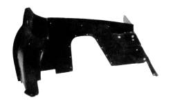 C3 1980-1982 Chevrolet Corvette Inner Skirt. LH - American Custom Industries