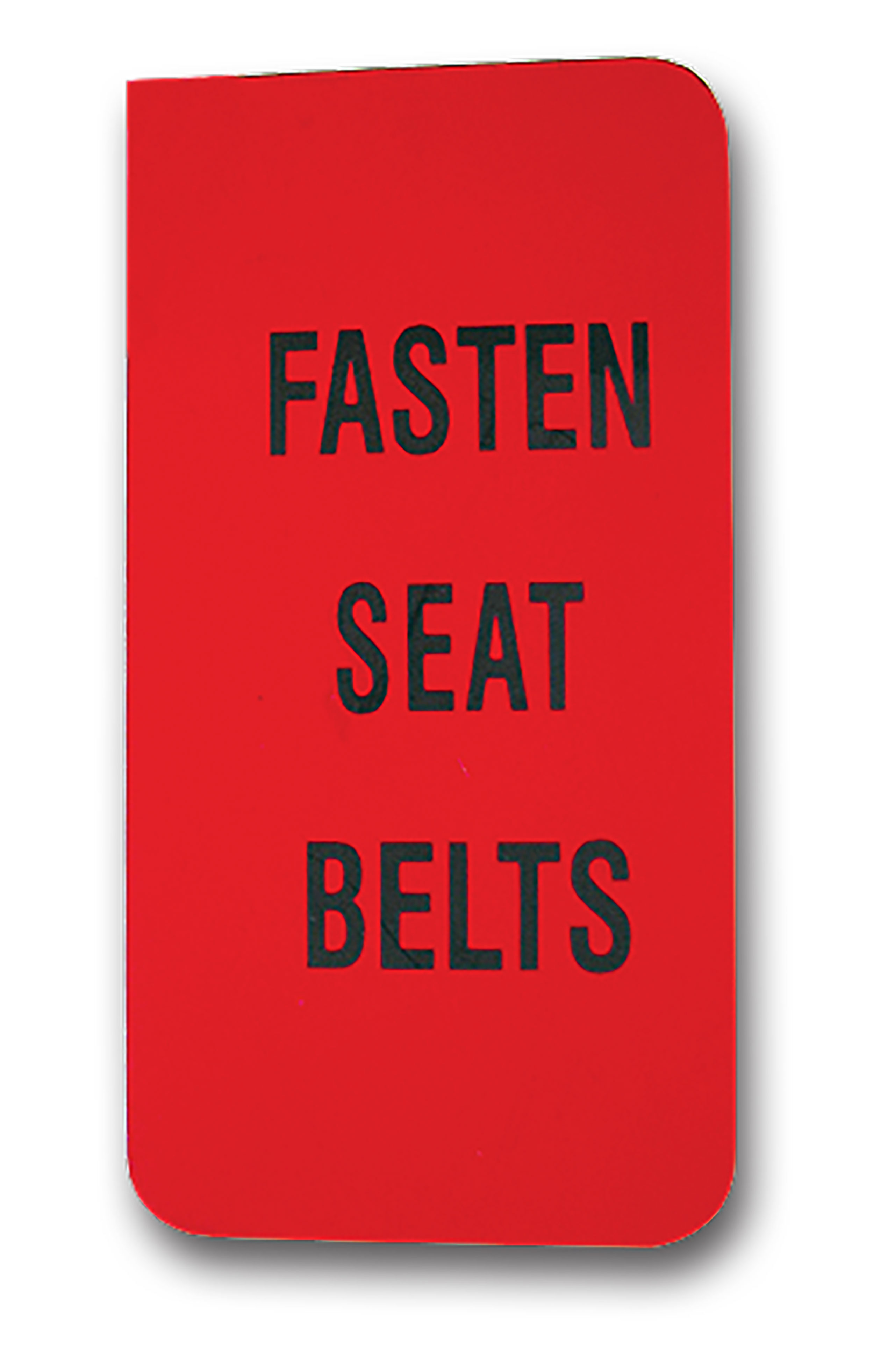 C3 1972-1976 Chevrolet Corvette Lens. Seat Belt Warning - CA