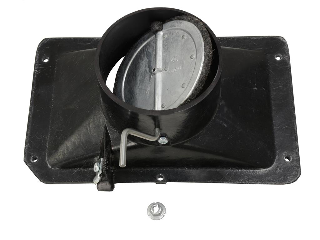 C1 1956-1962 Chevrolet Corvette Outer Heater Cover W/Flapper Door. - Auto Accessories of America