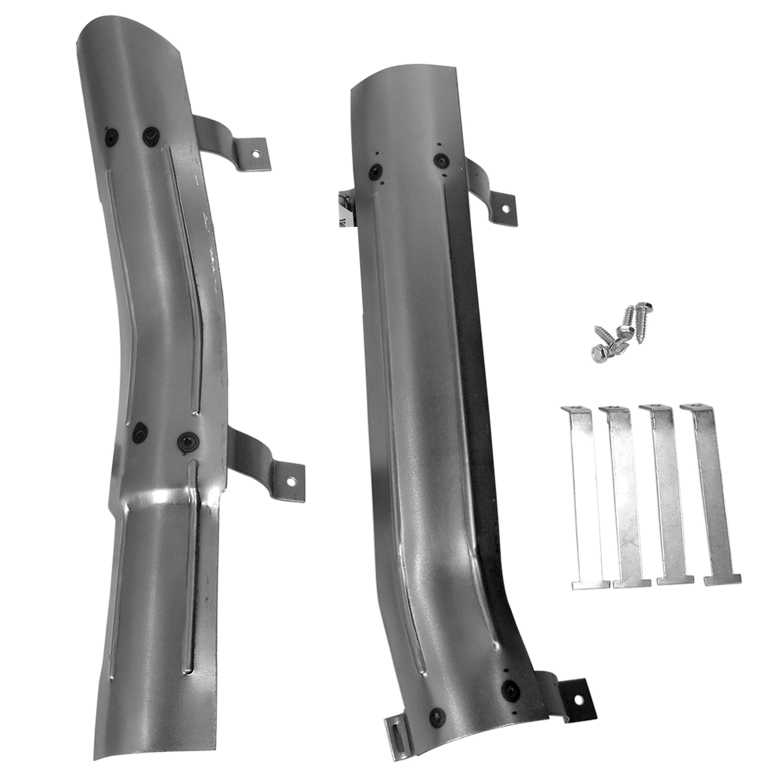 C2 19661967 Chevrolet Corvette Exhaust Heat Shields. W/Straps 2.5 Inch