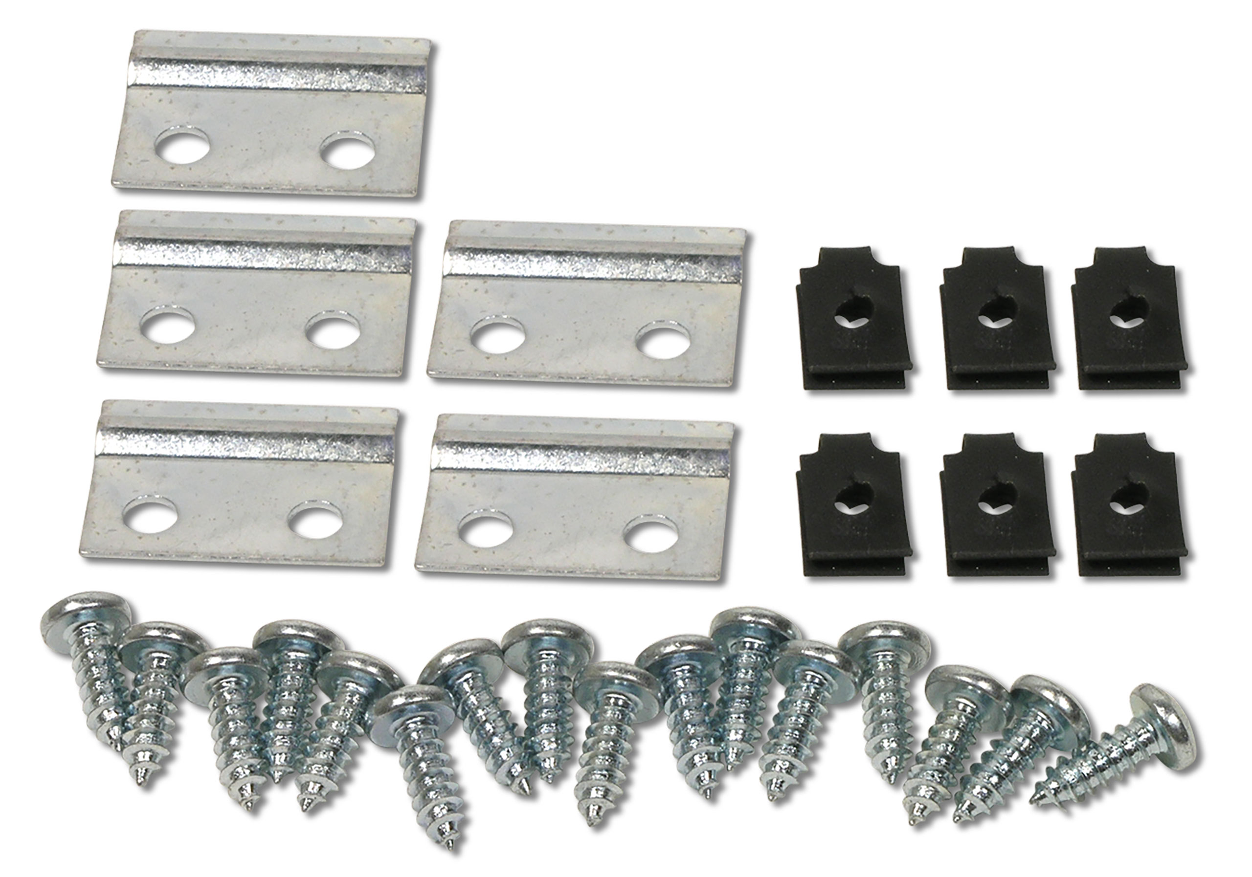 C2 1963-1964 Chevrolet Corvette Grille Molding Mounting Kit. 20 Piece - Auto Accessories of America