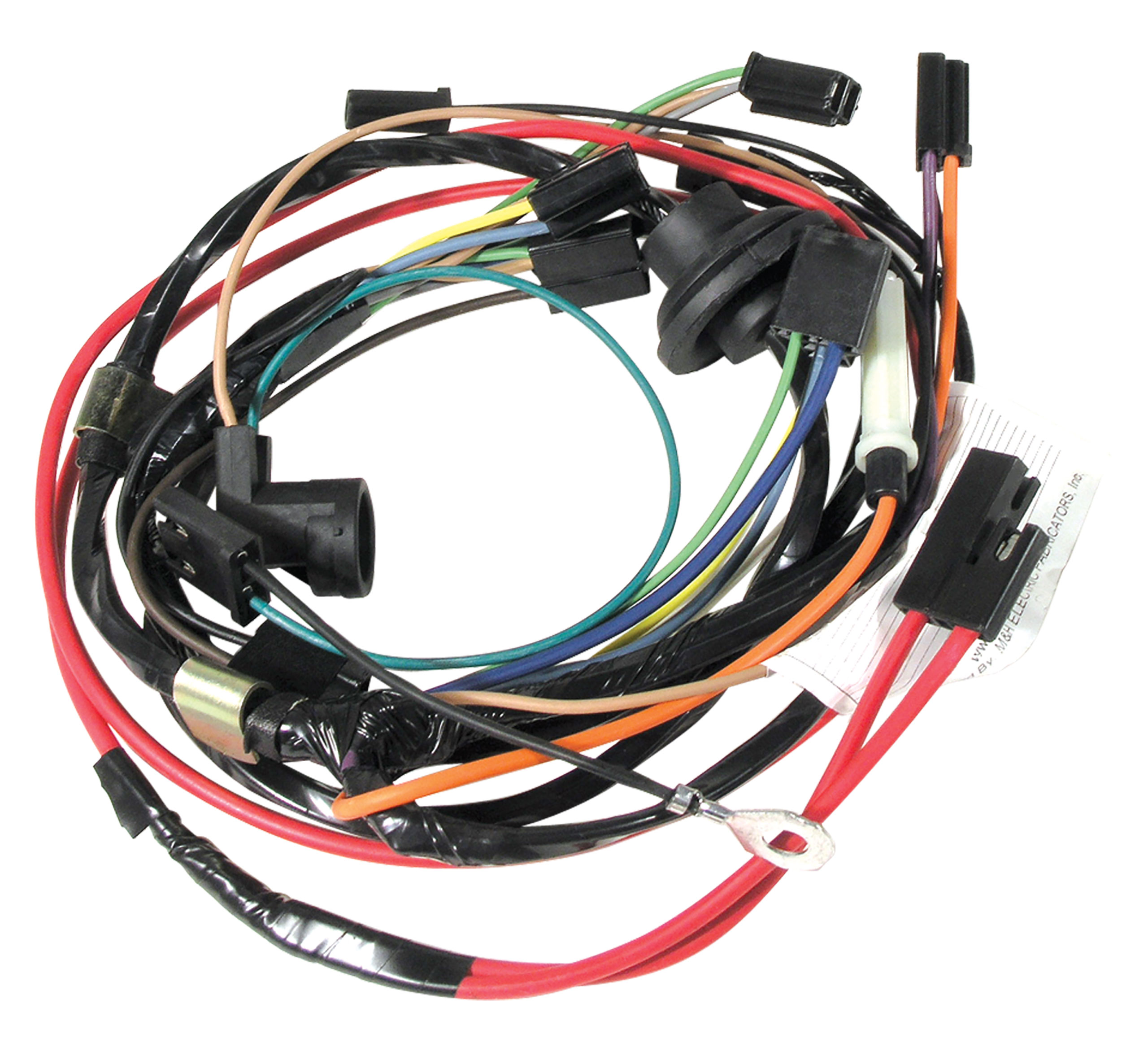 C3 1975 Chevrolet Corvette Harness. Air Conditioning W/Heater Wiring - Lectric Limited, Inc.
