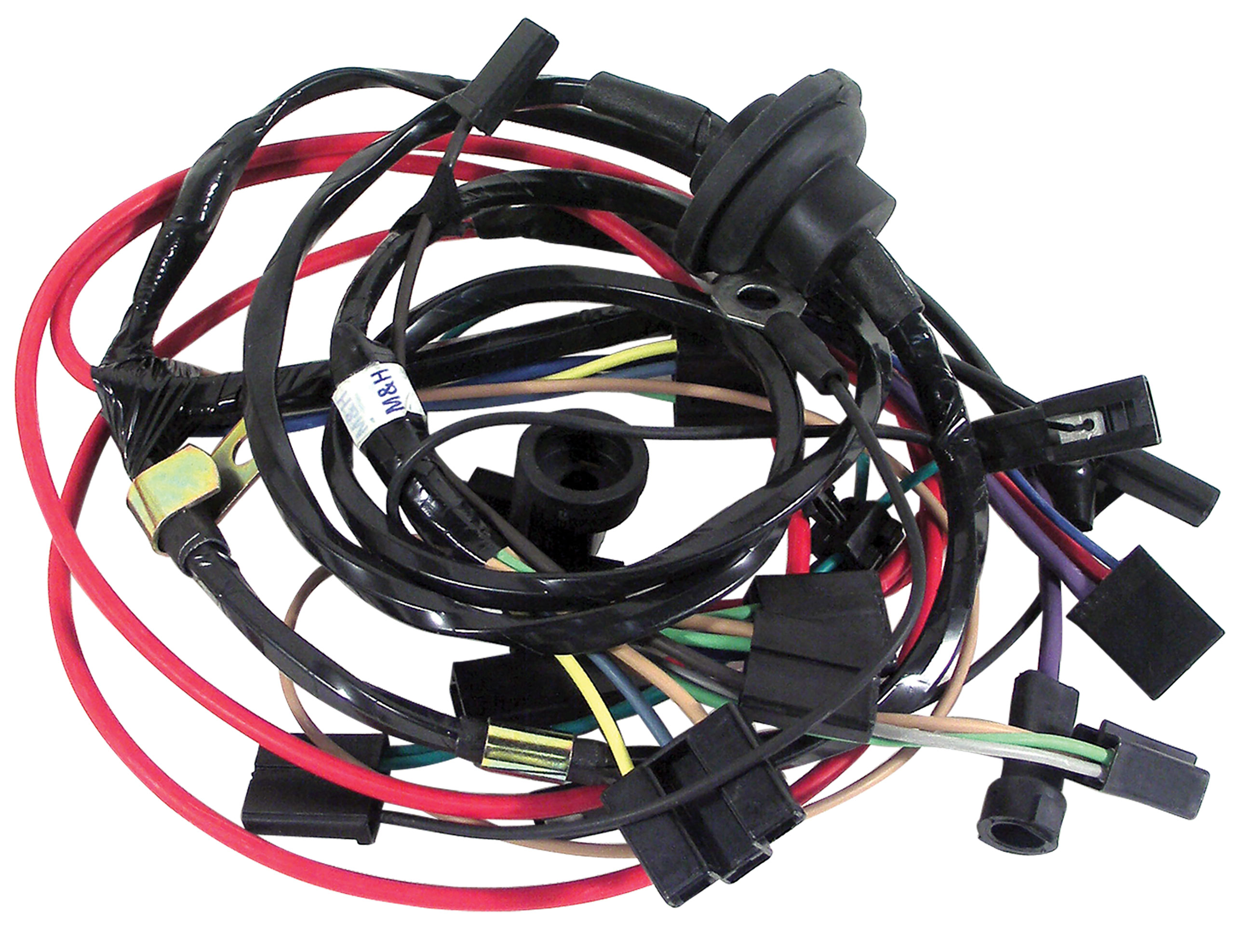C3 1976 Chevrolet Corvette Harness. Air Conditioning W/Heater Wiring - Lectric Limited, Inc.