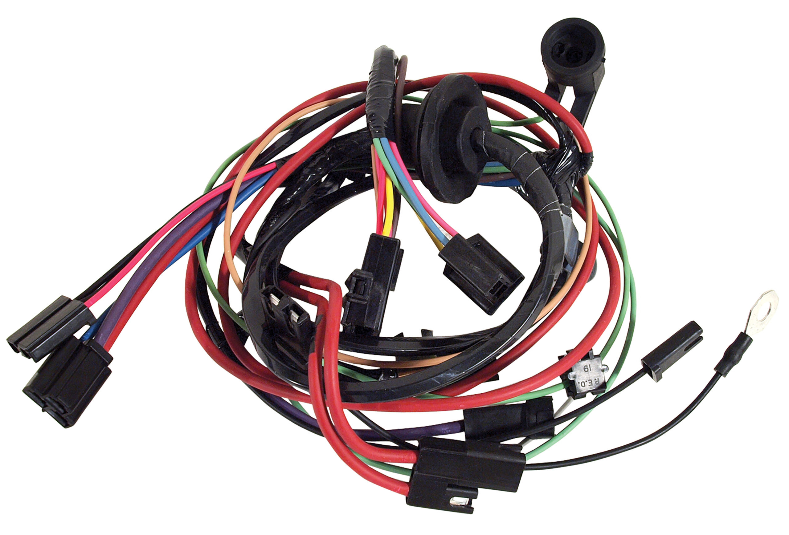 C3 1977 Chevrolet Corvette Harness. Air Conditioning W/Heater Wiring Early - Lectric Limited, Inc.