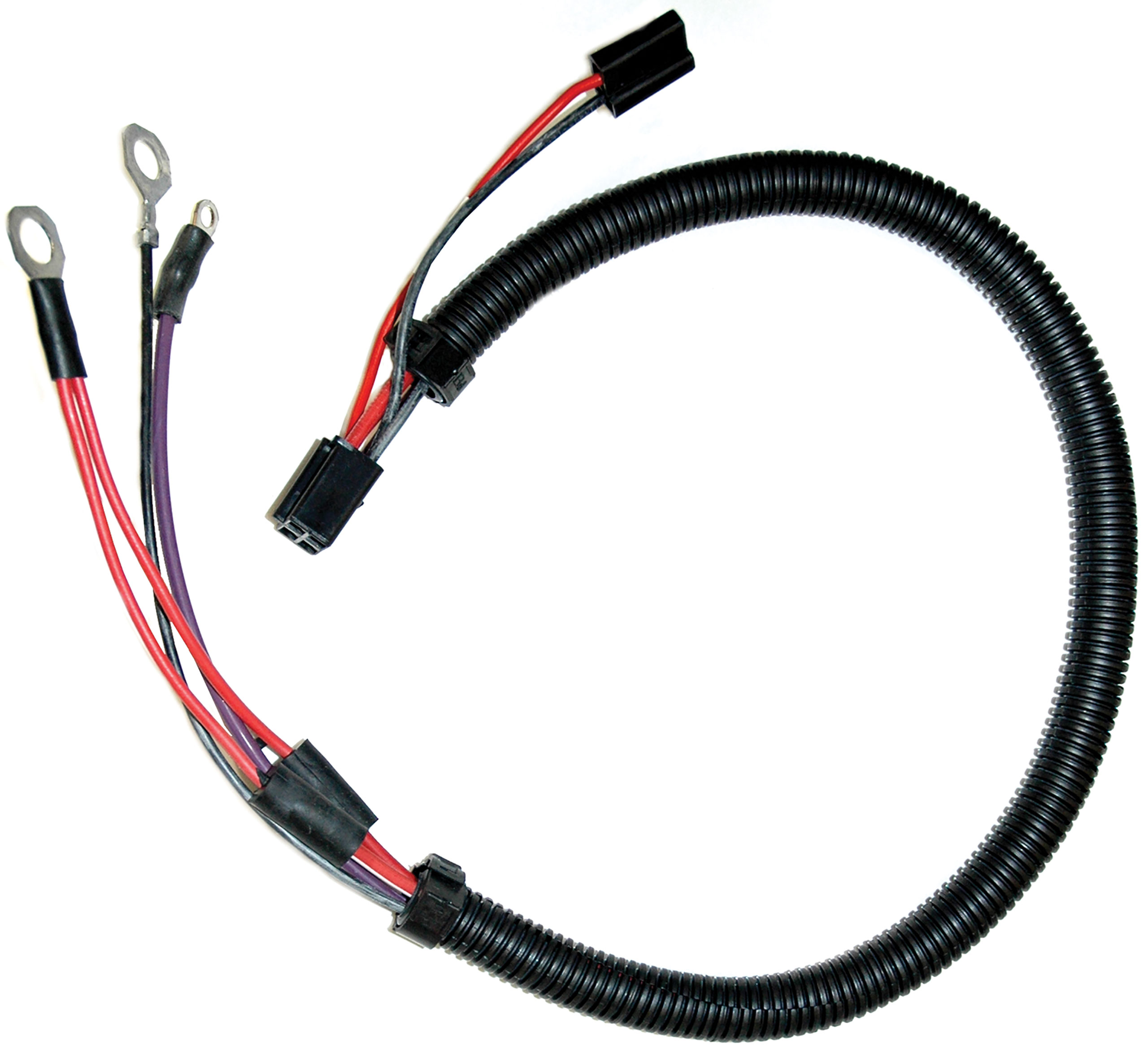 C3 1977-1978 Chevrolet Corvette Harness. Starter Extension W/Air Conditioning 77 Late - Lectric Limited, Inc.