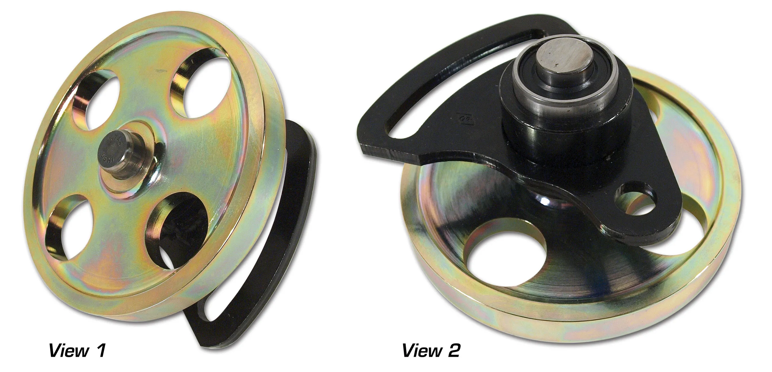 C3 1969-1974 Chevrolet Corvette Idler Pulley. W/Bracket 427/454 W/Air Conditioning - Auto Accessories of America