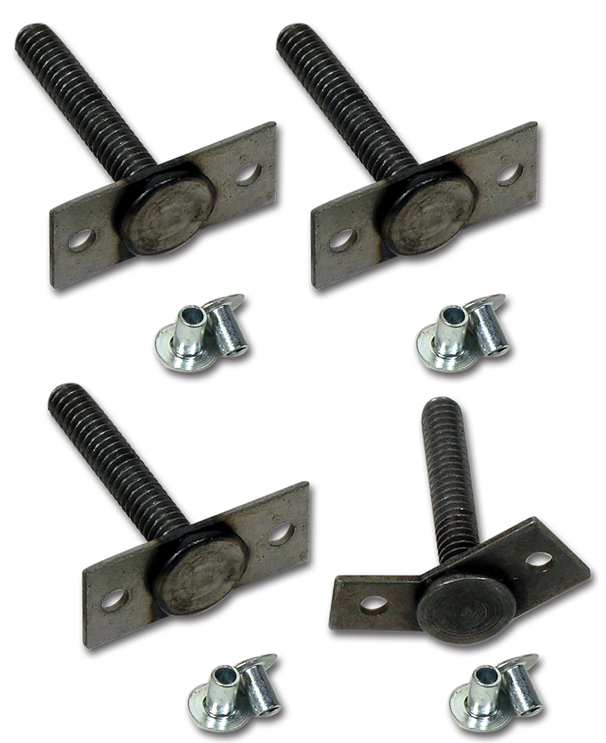 C2 1963-1967 Chevrolet Corvette Heater Box To Firewall Stud Set. W/O Air Conditioning - Auto Accessories of America