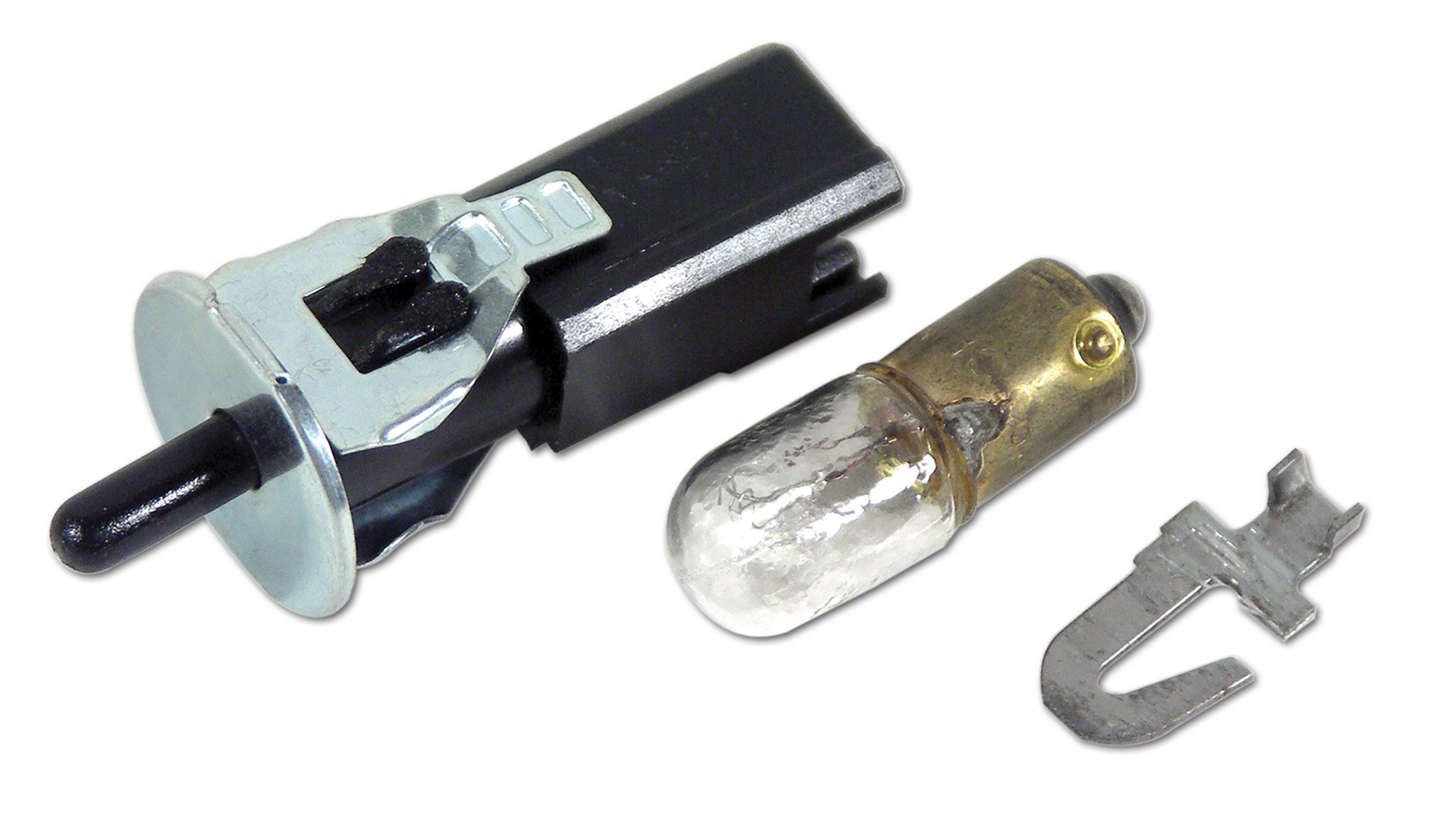 C2 1963-1967 Chevrolet Corvette Glovebox Lamp Switch Assembly. 63 Late - Lectric Limited, Inc.