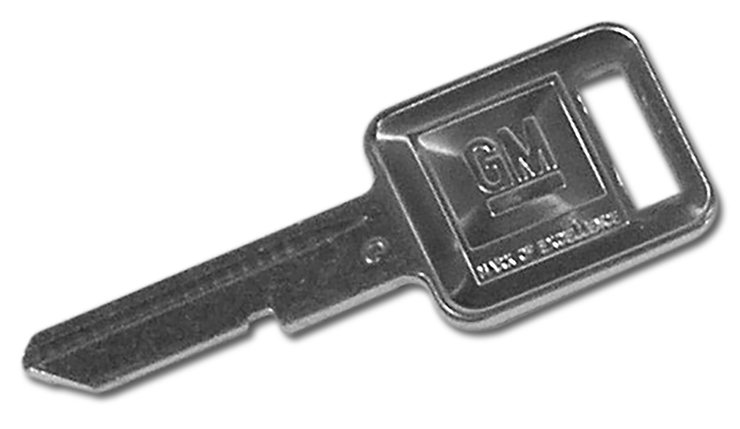 C3 1972-1980 Chevrolet Corvette Key Blank. Square C (72,76,80) - CA
