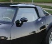 C3 1974-1975 Chevrolet Corvette Convertible Door Glass W/O Astro Ventilation Etching - Choice Of Side And Factory Date Code - Auto Accessories Of America